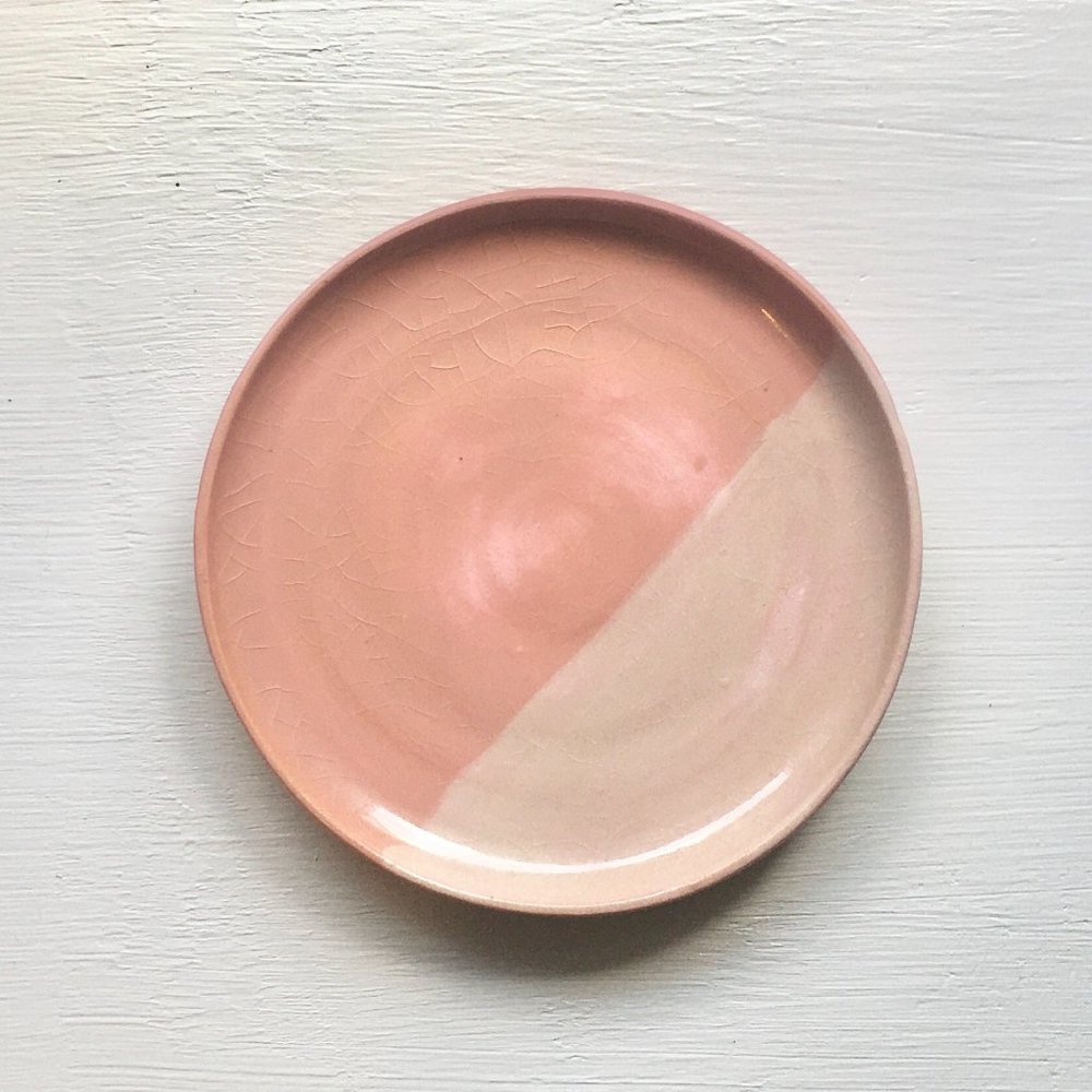 SOLD!!!   /////. Handmade ceramic plate small